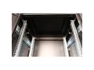 ROLINE 19-inch netwerkkast Pro 22 U, 600x600 BxD Glazen deur zwart