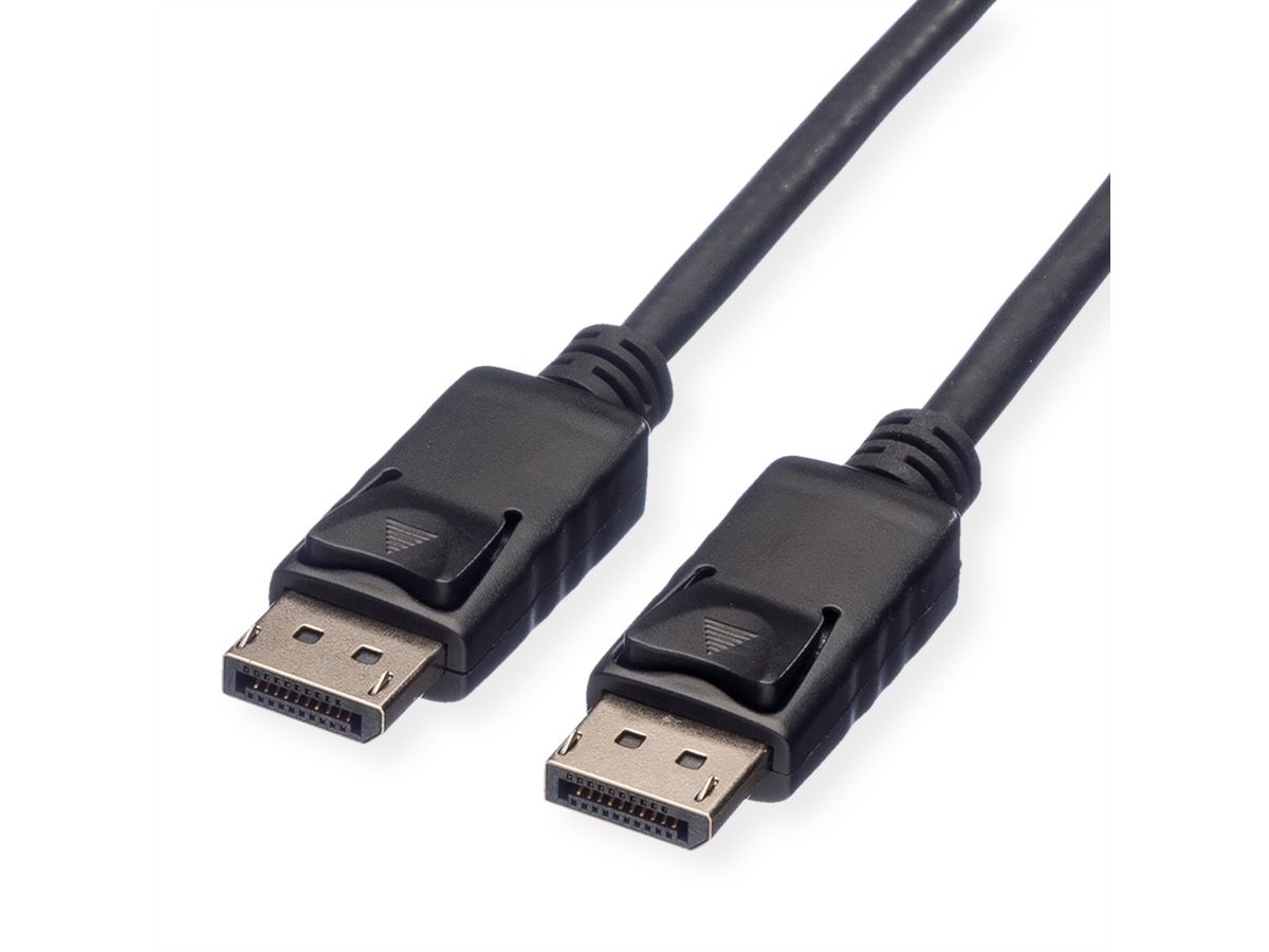 ROLINE DisplayPort Kabel, DP M/M, LSOH, zwart, 10 m