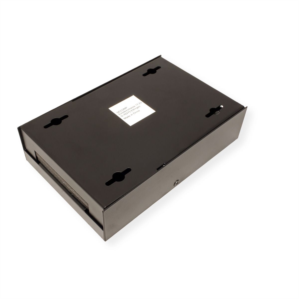 VALUE Wandbehuizing voor 4x Keystones, zwart