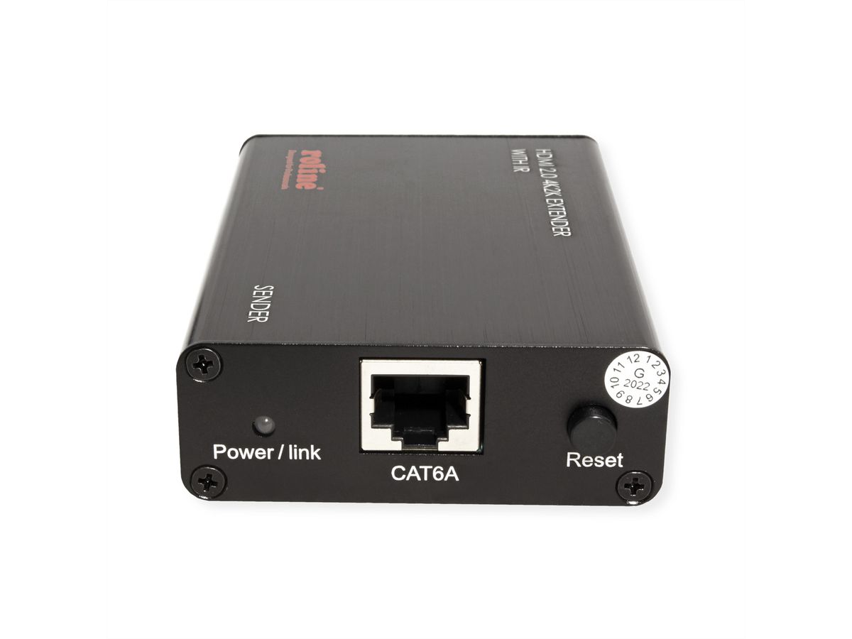 ROLINE Audio/Video System, HDMI, via Cat.6A, 4K@60Hz, 30m/45m
