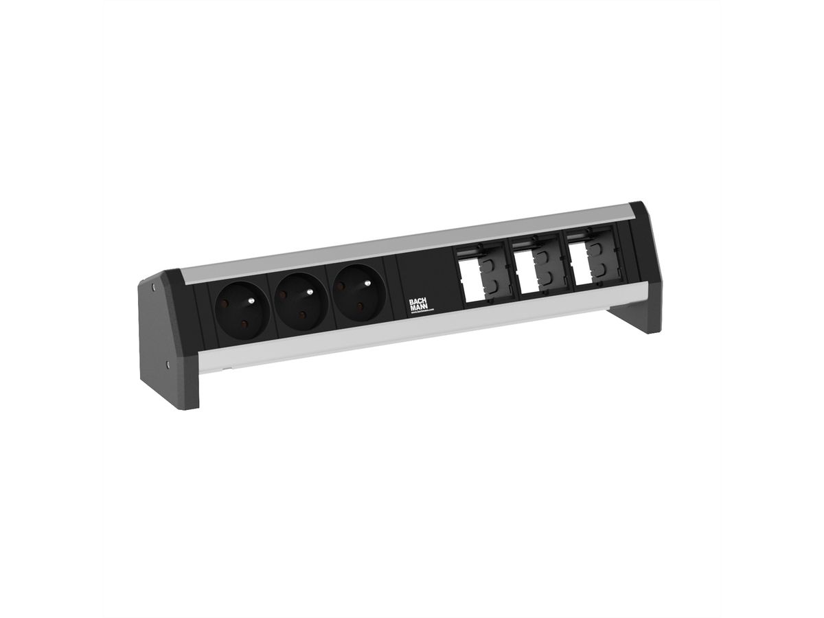 BACHMANN DESK 3x earthing contact 3x ABD