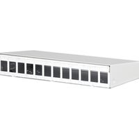 METZ CONNECT Keystone AP behuizing 12 poort zuiver wit RAL9010