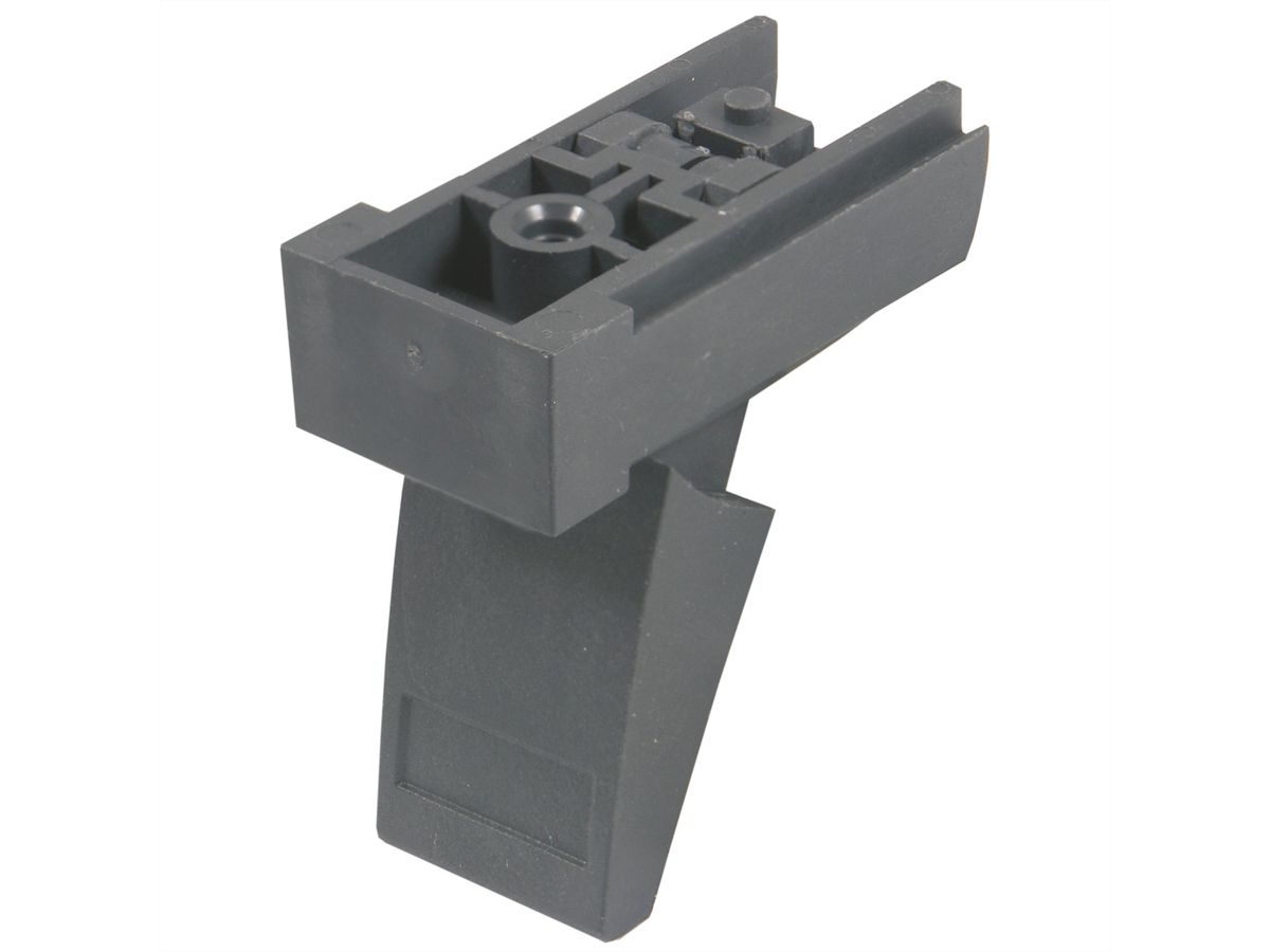 SCHROFF opstelvoetje voor chassis, kunststof, RAL 7016