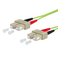 METZ CONNECT OpDAT patch cord, SC-D/SC-D OM5, 1 m
