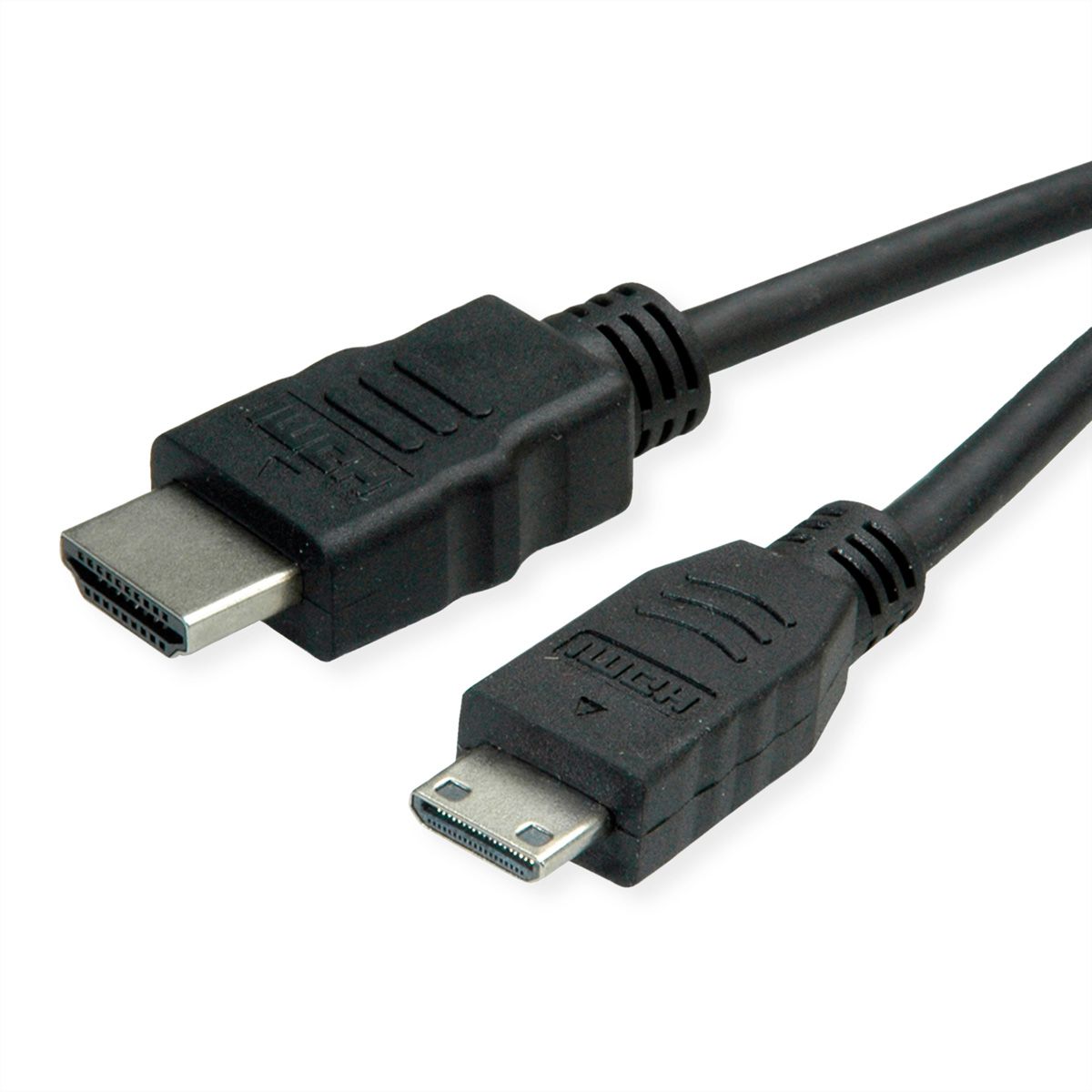 ROLINE GREEN HDMI High Speed ​​Kabel met Ethernet, HDMI male - Mini HDMI male, 2 m