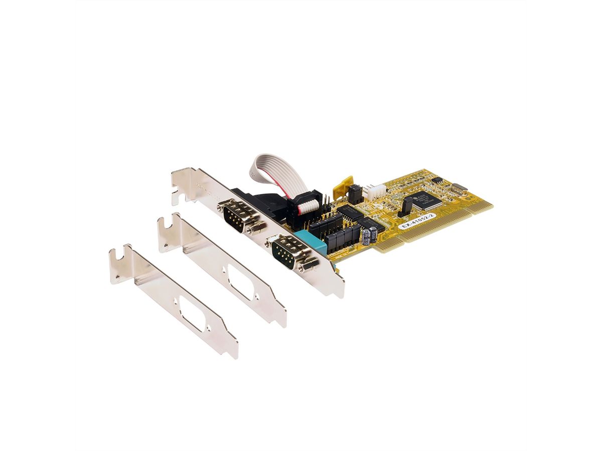 EXSYS EX-41052-2 2S RS-232 PCI-kaart