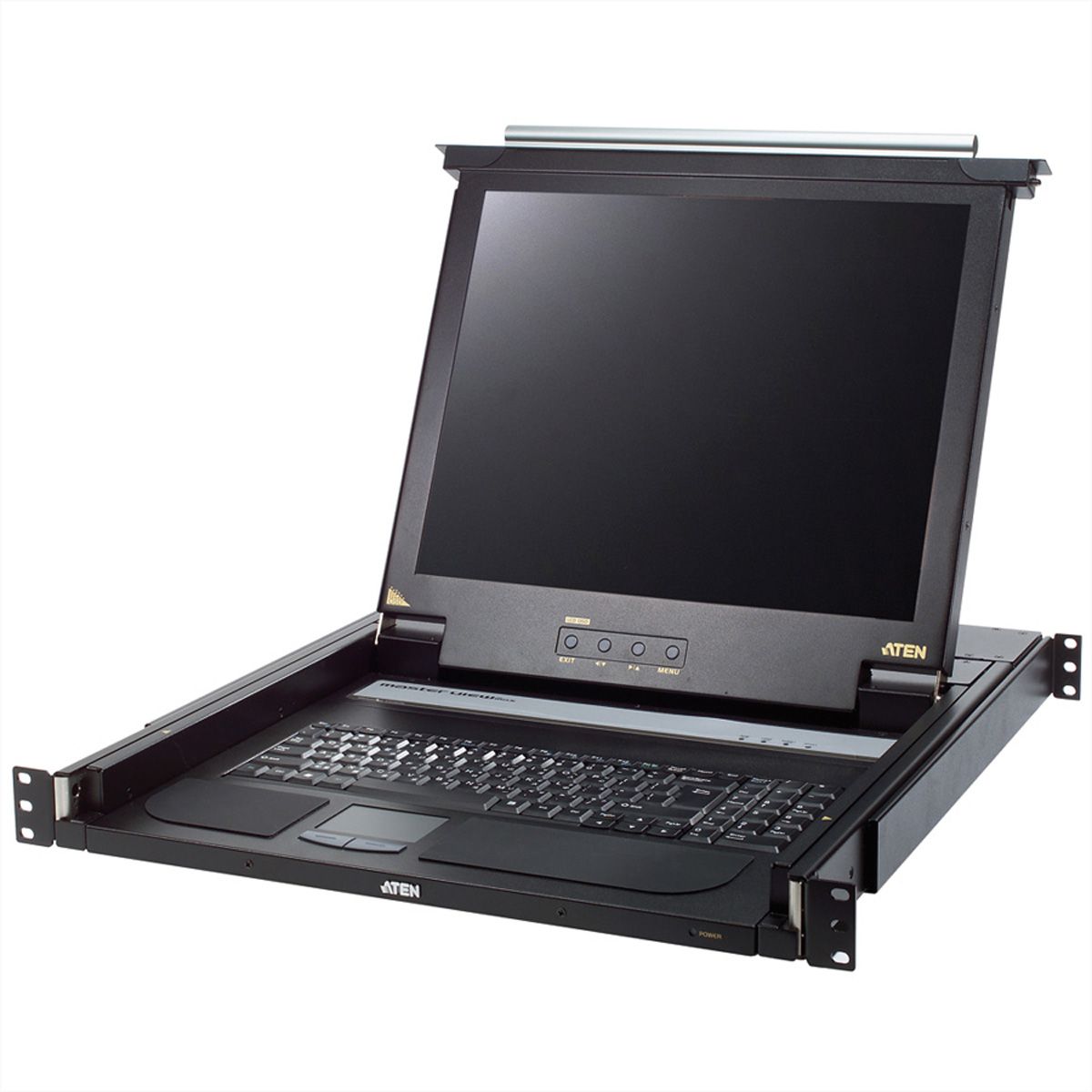 ATEN CL1000M KVM-Console, 43cm LCD, VGA, PS/2, UK-Layout