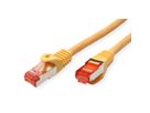 ROLINE S/FTP Patch Cord Cat.6 Component Level, LSOH, yellow, 3 m