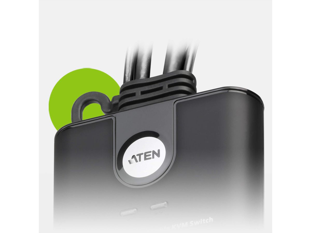 ATEN CS22HF USB FHD HDMI Kabel Switch 2-Poorts