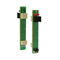 SCHROFF CPCI seriële backplane, 3 HE, 1 slot, RIO op RP6, zonder RIO
