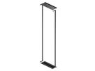 SCHROFF Varistar CP luchtscheidingsafdekking, breedte 600 mm, RAL 7021
