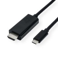 VALUE Type C - HDMI Cable, 4K, M/M, 2 m