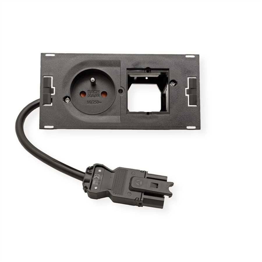BACHMANN DUE 1xUTE 1xCM 0.2m GST18, black, 0.2 m
