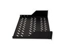 ROLINE 19-inch plank 2 U 350 mm diep, 25 kg draagvermogen zwart