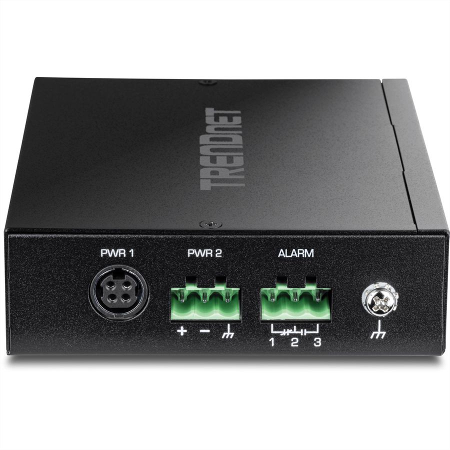 TRENDnet TI-G50611 Industrial DIN-Rail Switch 6-Port 2.5G mit 10G Ports