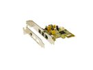 EXSYS EX-16415 PCI Express x1 kaart FireWire IEEE1394b