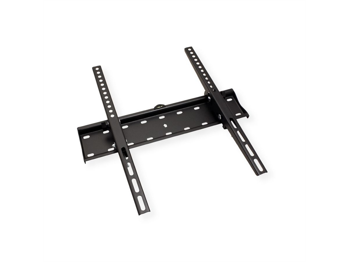 VALUE TV wall mount, 27mm wall distance, 40kg load capacity, tiltable