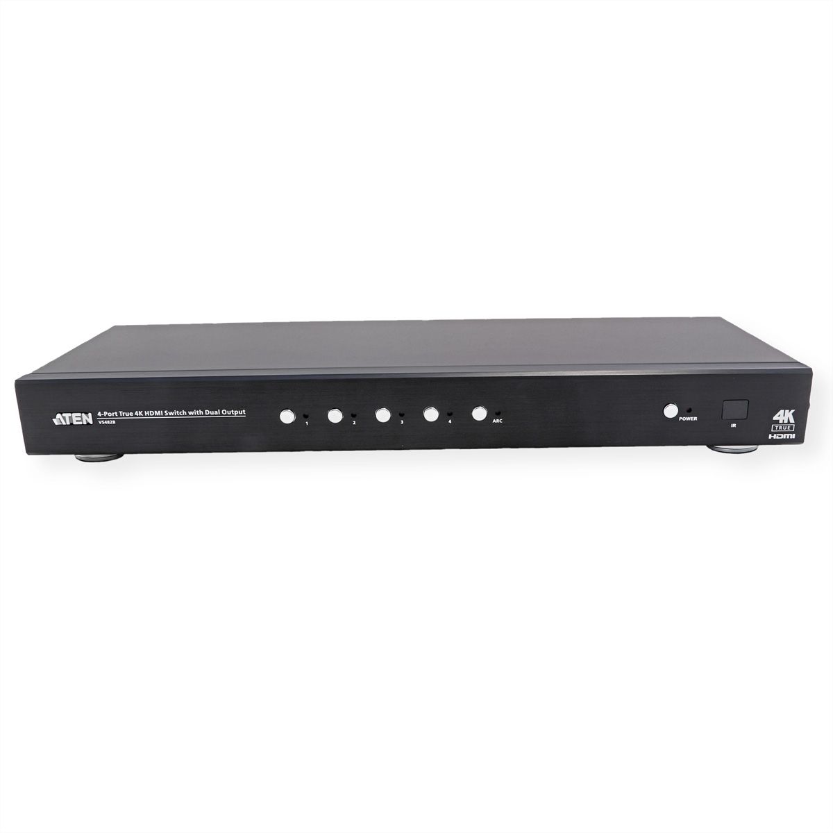 ATEN VS482B 4-poorts True 4K HDMI Switch met Dual View