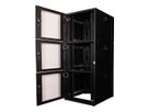 ROLINE colocation-kast 47HE 800x1000 mm, 3 compartimenten, zwart