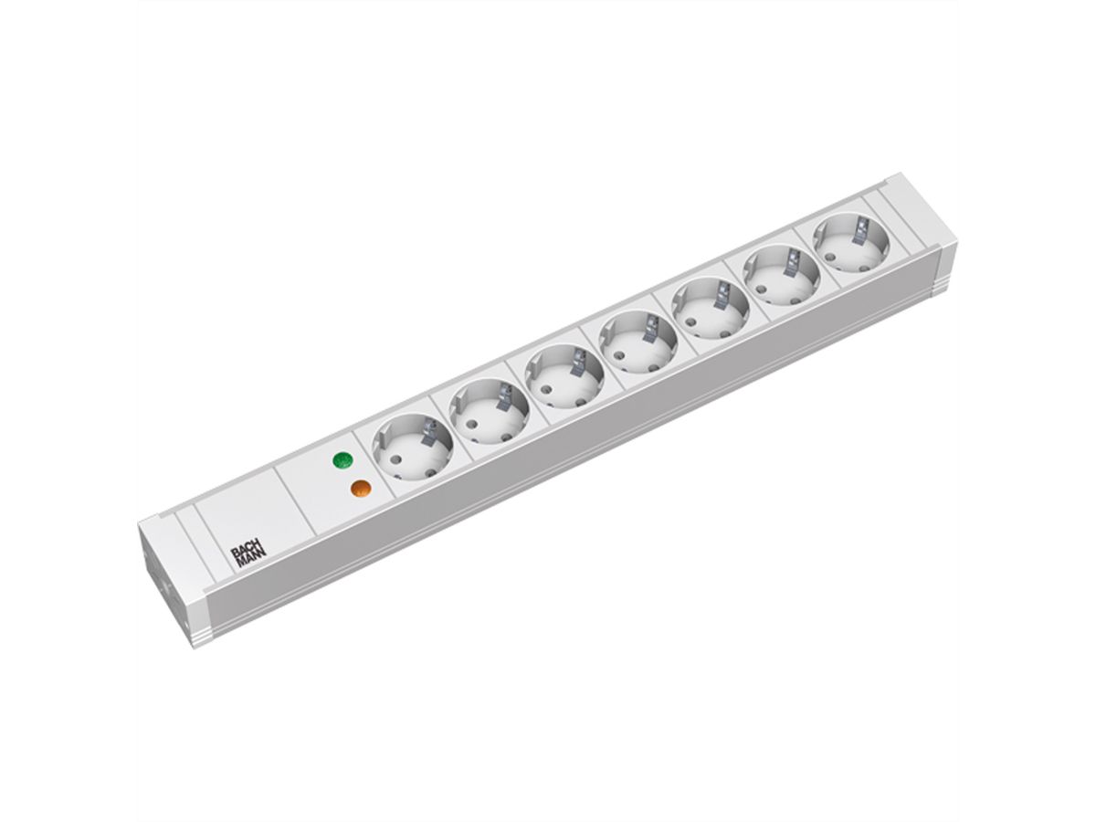 BACHMANN BASIC 19z PVC 7xCEE7/3 1xSPD, 2m CEE7/7