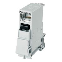 TELEGÄRTNER STX mounting rail outlet, RJ45 jack B Cat.6A