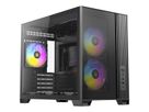 ANTEC FLUX M ATX/Micro-ATX/ITX Midi Tower PC case, black