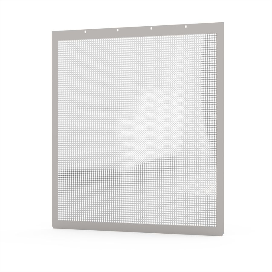 SCHROFF MultipacPRO Afdekplaat, geperforeerd, diepte 460 mm