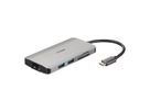 D-Link DUB-M810 USB-C 8-Port USB 3.0 Hub HDMI, Ethernet, Card Reader, Power