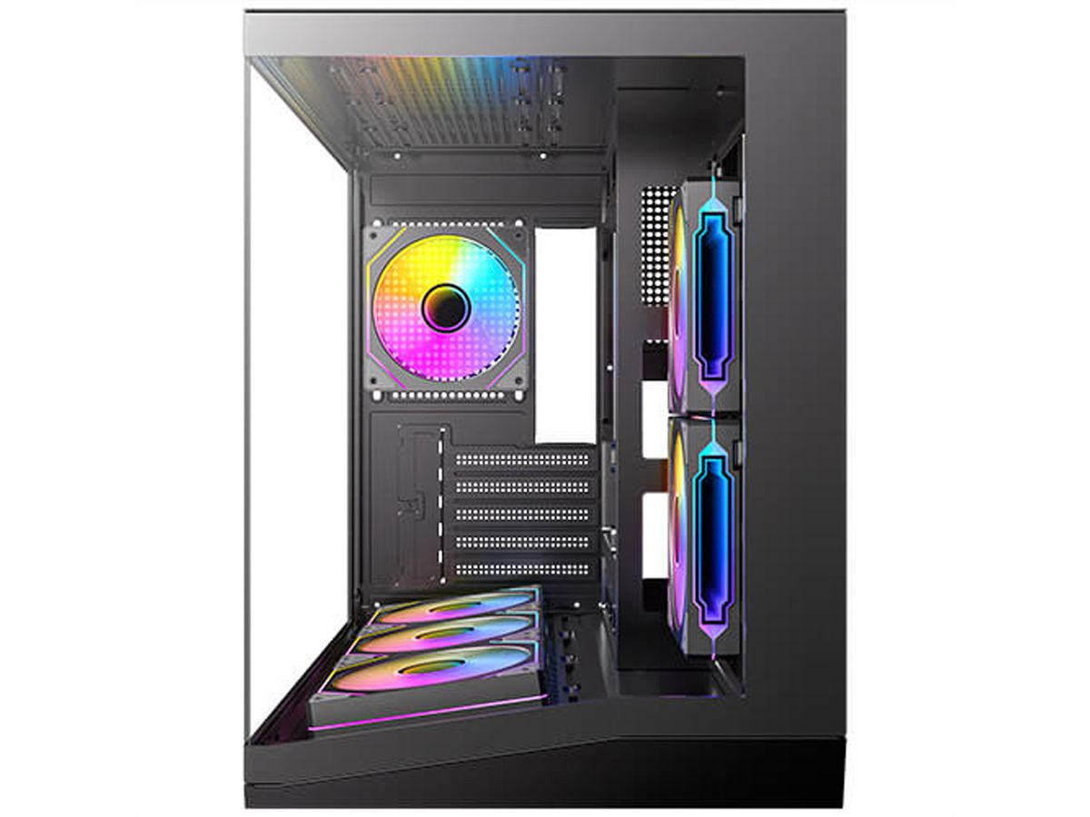 ANTEC CX M3 ARGB B PC Case, Minitower microATX, black