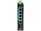 TRENDnet TI-PG541i 6-poorts Industriële Switch PoE+ Gigabit Layer 2 DIN-Rail