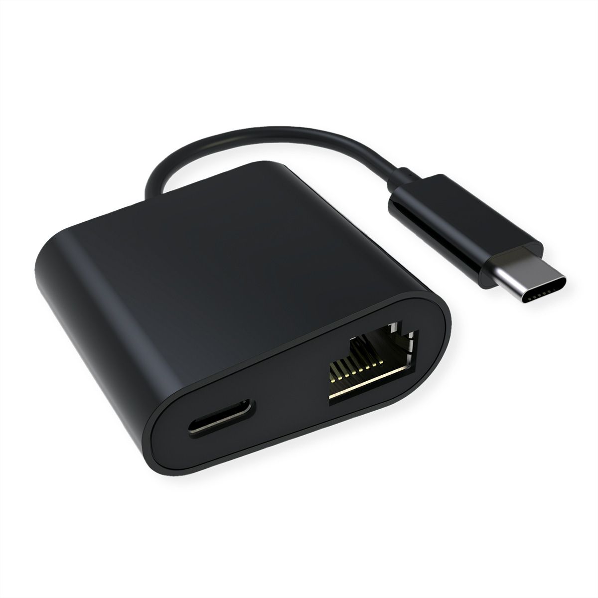 VALUE USB-C naar Gigabit Ethernet-converter, PD-poort