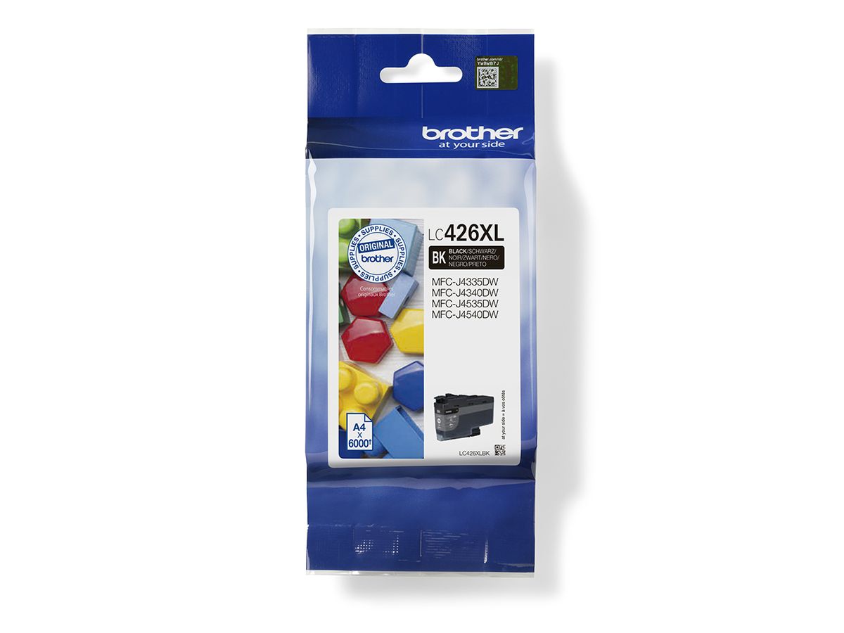 Brother LC426XLBK inktcartridge 1 stuk(s) Origineel Zwart