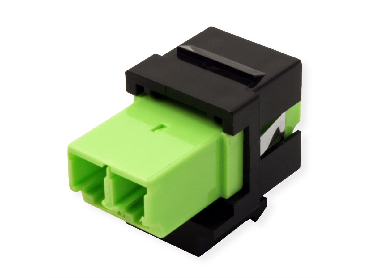 ROLINE Keystone glasvezeladapter LC/LC Duplex, Multimode, OM5