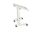 ROLINE PC Standing Workstation, height adjustable, tiltable, white