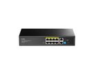 CUDY GS1010PE 8-poorts Gigabit PoE+ Switch 2 Gigabit Uplink-poorten 120W