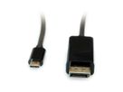 VALUE USB type C - DisplayPort adapterkabel, v1.2, M/M, 1 m