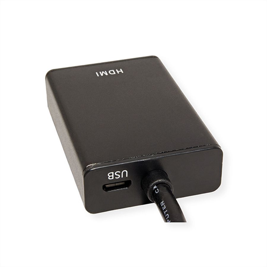 VALUE kabeladapter, VGA + audio naar HDMI, 0,15 m