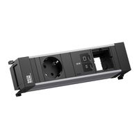 BACHMANN POWER FRAME 1xCEE7/3, 1xUSB C/C 45W 1xCM L=0.2m