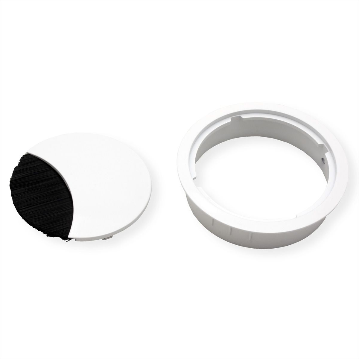 BACHMANN LOOP ROUND cable entry, white