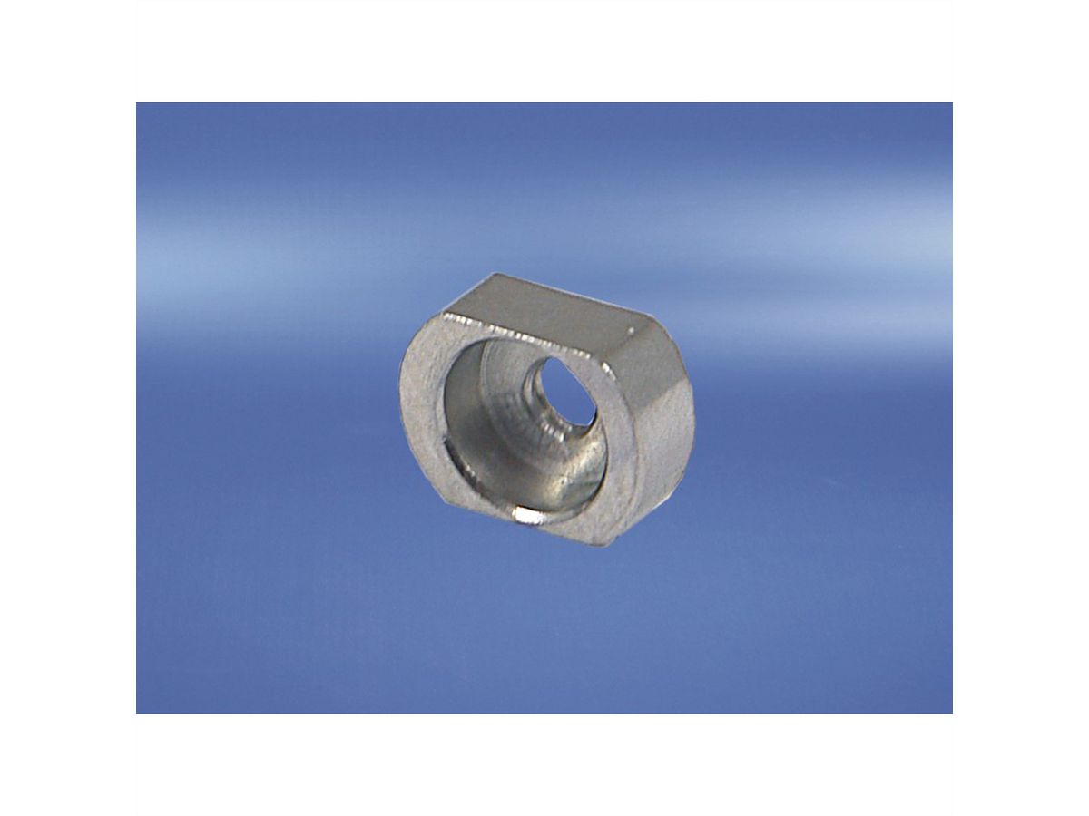 SCHROFF hulzen voor M2,5, messing, zwart, 100 stuks