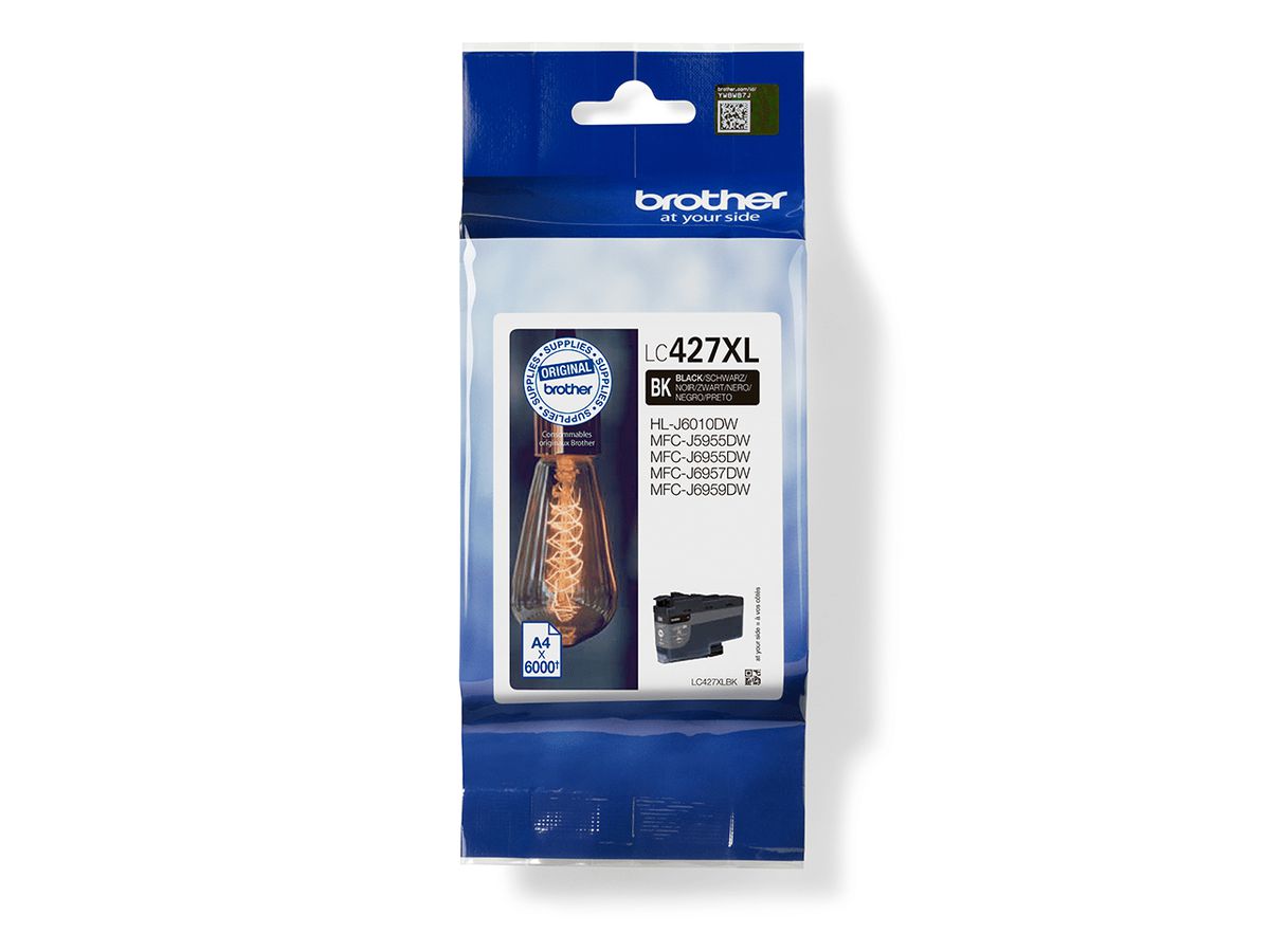Brother LC427XLBK ink cartridge 1 pc(s) Original Black