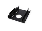 ROLINE HDD Mounting Adapter Type 3.5 for 2x Type 2.5 HDDs, black, black