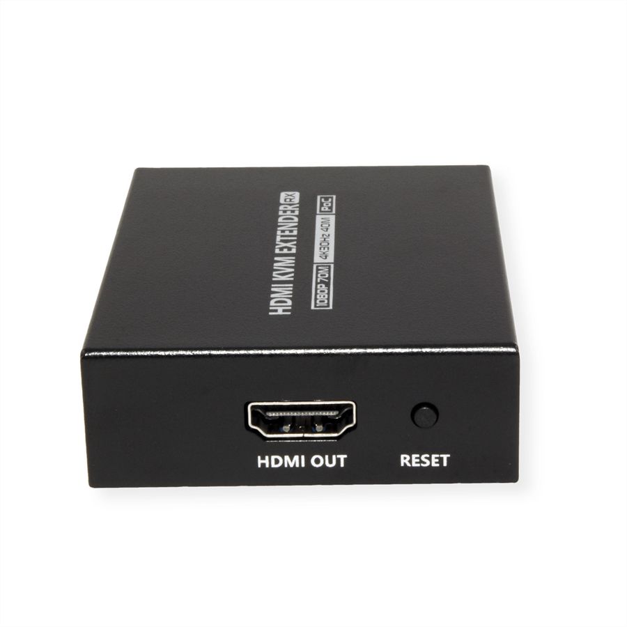 VALUE KVM-Extender via Cat.6/6A, HDMI 4K30, max. 40m
