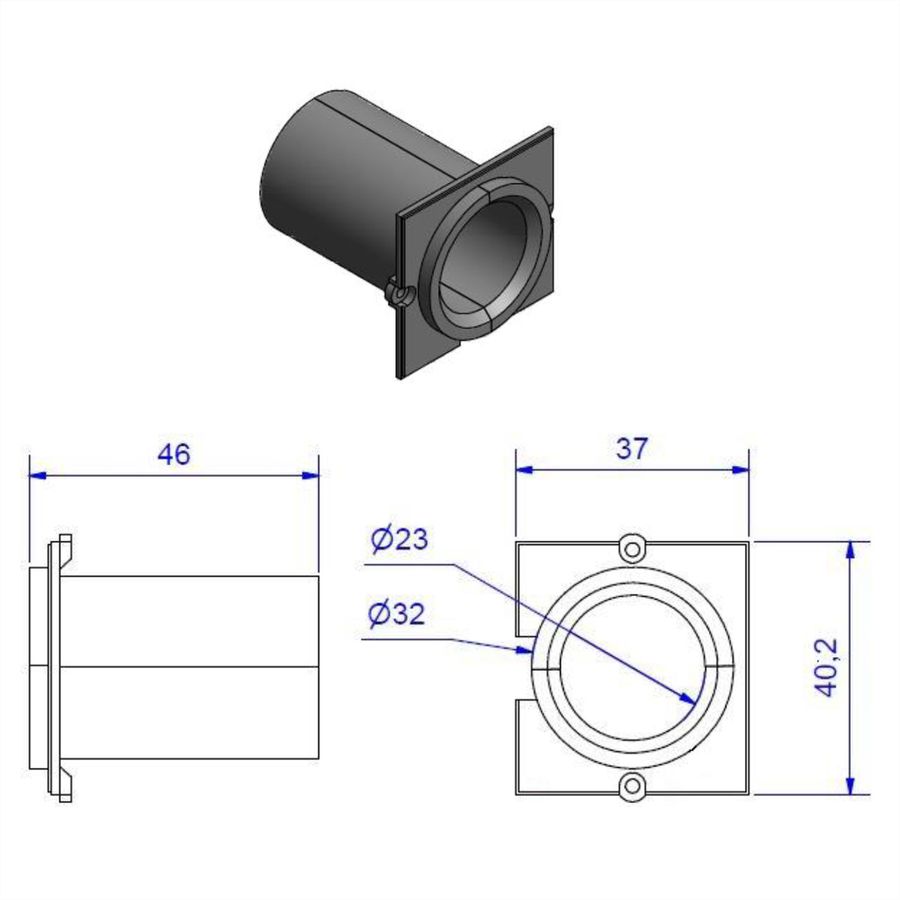 BACHMANN Custom module cable pipe VGA