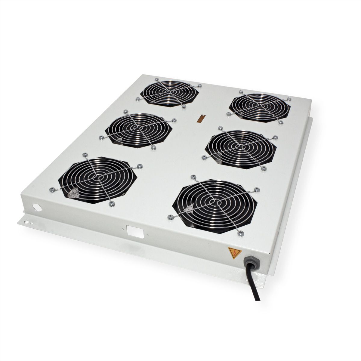 ROLINE 19" roof fan unit with 6 fans, ON/OFF for server rack PRO series, grey