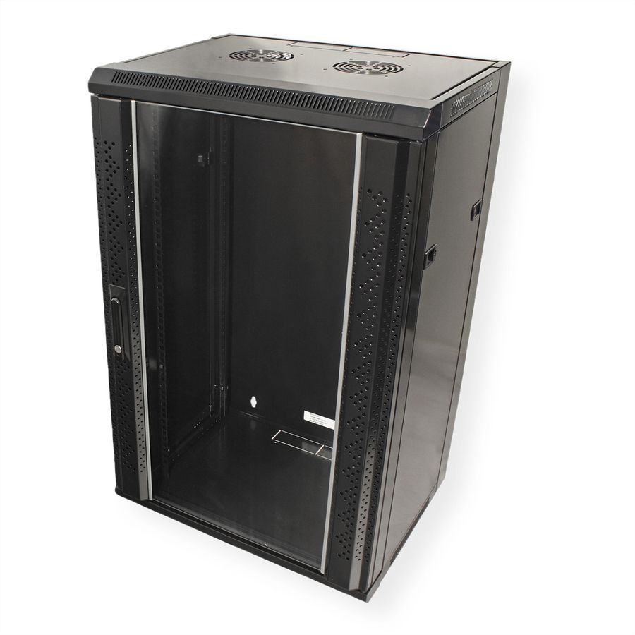 VALUE 19" Wall Mount Rack 18U, 910x570x450mm (HxWxD), black