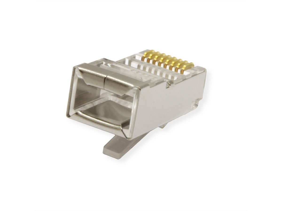 ROLINE modulaire connector, afgeschermd, Cat.5e (klasse D), 10 St.