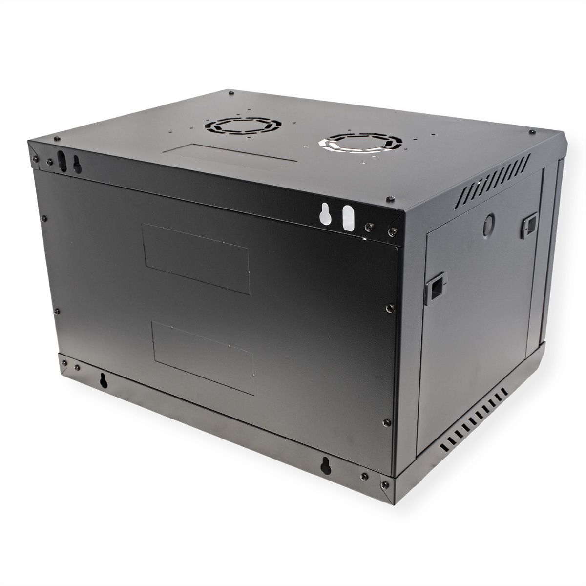 ROLINE 19" Wall Cabinet Basic Plus 6U, 600x450 BxT black
