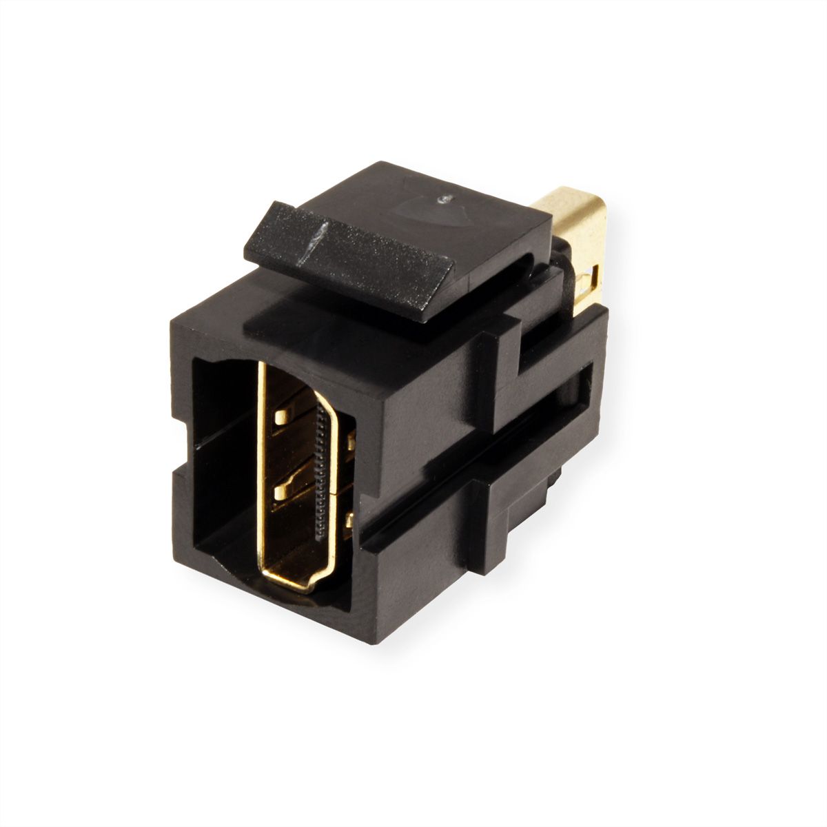 BACHMANN Keystone 4K HDMI UHD koppeling female/female zwart
