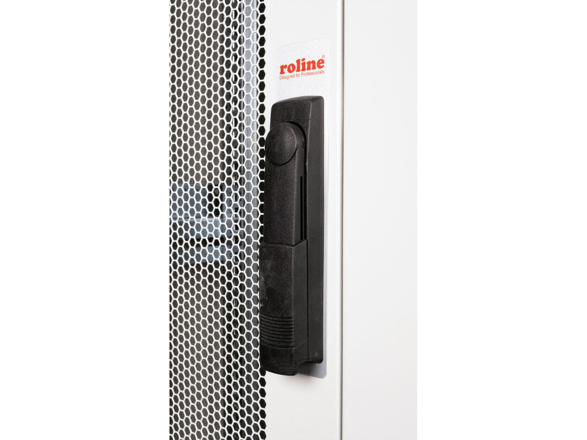 ROLINE 19-inch server rack Pro 26 U, 600x1000 WxD grey Plexiglas